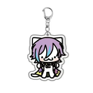 Kawaii Cute Anime Characters Q Version Pattern Acrylic Keychain Cartoon Students Backpack Móc Treo Đeo Thoại, Standee, Móc Khoá In Theo Yêu Cầu, Chất Liệu Mica Dày 4mm, Kích Thước 5.5 Cm, Có In Test Mẫu