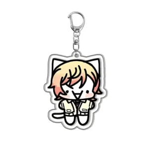 Kawaii Cute Anime Characters Q Version Pattern Acrylic Keychain Cartoon Students Backpack Móc Treo Đeo Thoại, Standee, Móc Khoá In Theo Yêu Cầu, Chất Liệu Mica Dày 4mm, Kích Thước 5.5 Cm, Có In Test Mẫu