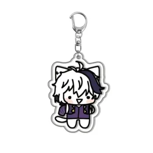 Kawaii Cute Anime Characters Q Version Pattern Acrylic Keychain Cartoon Students Backpack Móc Treo Đeo Thoại, Standee, Móc Khoá In Theo Yêu Cầu, Chất Liệu Mica Dày 4mm, Kích Thước 5.5 Cm, Có In Test Mẫu