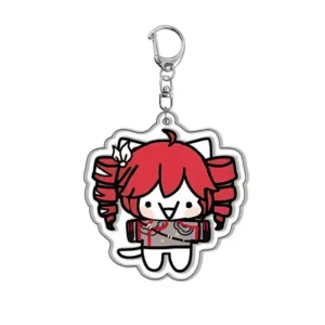 Kawaii Cute Anime Characters Q Version Pattern Acrylic Keychain Cartoon Students Backpack Móc Treo Đeo Thoại, Standee, Móc Khoá In Theo Yêu Cầu, Chất Liệu Mica Dày 4mm, Kích Thước 5.5 Cm, Có In Test Mẫu
