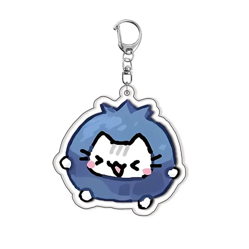 kawaii-dum-strawberry-joker-cat-acrylic-var5-1789451110620-763 Kawaii Dum Strawberry Joker Cat Acrylic Double Layer Anime Keychain Accessories Bag Key Chain Móc Treo Đeo Thoại, Standee, Móc Khoá In Theo Yêu Cầu, Chất Liệu Mica Dày 4mm, Kích Thước 5.5 Cm, Có In Test Mẫu