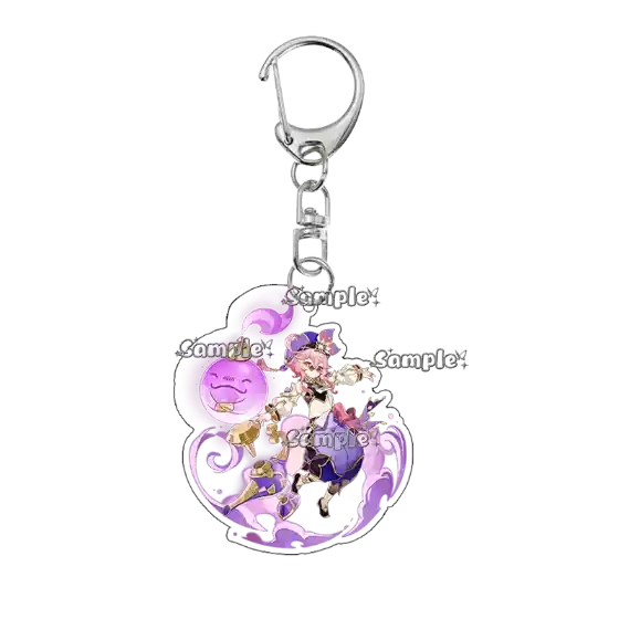kawaii-fischl-dori-anime-acrylic-keychai-var3-1789653529159-475 Kawaii Fischl Dori Anime Acrylic Keychain Double-sided Exquisite Cute Accessory Backpack Móc Treo Đeo Thoại, Standee, Móc Khoá In Theo Yêu Cầu, Chất Liệu Mica Dày 4mm, Kích Thước 5.5 Cm, Có In Test Mẫu
