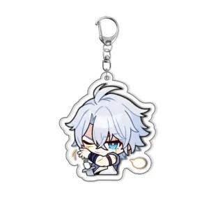 Kawaii Game Honkai:star Rail Acrylic Keychain Pendant Cartoon Figure Cute Keychain Hanging Móc Treo Đeo Thoại, Standee, Móc Khoá In Theo Yêu Cầu, Chất Liệu Mica Dày 4mm, Kích Thước 5.5 Cm, Có In Test Mẫu Kawaii Game Honkai:star Rail Acrylic Keychain Pendant Cartoon Figure Cute Keychain Hanging Móc Treo Đeo Thoại, Standee, Móc Khoá In Theo Yêu Cầu, Chất Liệu Mica Dày 4mm, Kích Thước 5.5 Cm, Có In Test Mẫu