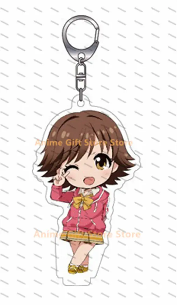 Kawaii Hot Aniem The Idolm@ster Acrylic Keychain Campus Schoolbag Pendant Fan Gift Móc Treo Đeo Thoại, Standee, Móc Khoá In Theo Yêu Cầu, Chất Liệu Mica Dày 4mm, Kích Thước 5.5 Cm, Có In Test Mẫu