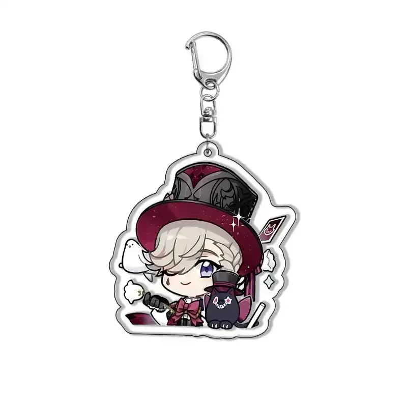 kawaii-lyney-key-chain-game-genshin-impa-var4-1789449177623-860 Kawaii Lyney Key Chain Game Genshin Impact Acrylic Keychain Cute Cartoon Keyring Accessories Móc Treo Đeo Thoại, Standee, Móc Khoá In Theo Yêu Cầu, Chất Liệu Mica Dày 4mm, Kích Thước 5.5 Cm, Có In Test Mẫu