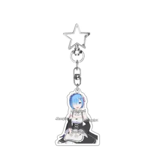 Kawaii Re Life In A Different World From Zero Anime Acrylic Keychain Cartoon Cute Rem Móc Treo Đeo Thoại, Standee, Móc Khoá In Theo Yêu Cầu, Chất Liệu Mica Dày 4mm, Kích Thước 5.5 Cm, Có In Test Mẫu Kawaii Re Life In A Different World From Zero Anime Acrylic Keychain Cartoon Cute Rem Móc Treo Đeo Thoại, Standee, Móc Khoá In Theo Yêu Cầu, Chất Liệu Mica Dày 4mm, Kích Thước 5.5 Cm, Có In Test Mẫu