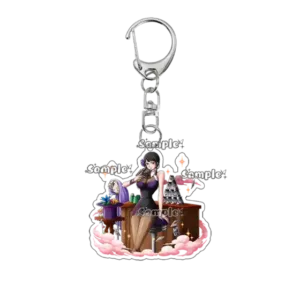 Kawaii Sexy Anime Boa Hancock Nico Robin Cartoon Acrylic Keychain Accessory Women Men Móc Treo Đeo Thoại, Standee, Móc Khoá In Theo Yêu Cầu, Chất Liệu Mica Dày 4mm, Kích Thước 5.5 Cm, Có In Test Mẫu