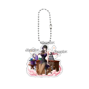 Kawaii Sexy Anime Boa Hancock Nico Robin Cartoon Acrylic Keychain Accessory Women Men Móc Treo Đeo Thoại, Standee, Móc Khoá In Theo Yêu Cầu, Chất Liệu Mica Dày 4mm, Kích Thước 5.5 Cm, Có In Test Mẫu