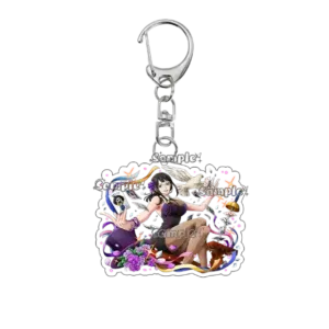 Kawaii Sexy Anime Boa Hancock Nico Robin Cartoon Acrylic Keychain Accessory Women Men Móc Treo Đeo Thoại, Standee, Móc Khoá In Theo Yêu Cầu, Chất Liệu Mica Dày 4mm, Kích Thước 5.5 Cm, Có In Test Mẫu