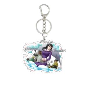 Kawaii Sexy Anime Boa Hancock Nico Robin Cartoon Acrylic Keychain Accessory Women Men Móc Treo Đeo Thoại, Standee, Móc Khoá In Theo Yêu Cầu, Chất Liệu Mica Dày 4mm, Kích Thước 5.5 Cm, Có In Test Mẫu