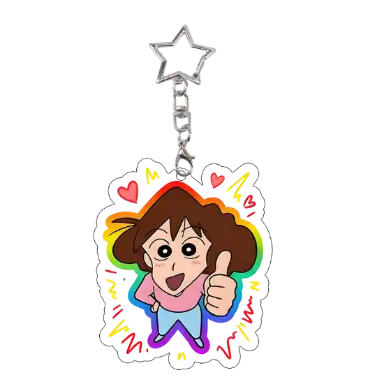 kawaii-shinchan-acrylic-keychain-student-var5-1789646514948-291 Kawaii Shin-chan Acrylic Keychain Student Misae Hiroshi Himawari Toru Exquisite Decoration Móc Treo Đeo Thoại, Standee, Móc Khoá In Theo Yêu Cầu, Chất Liệu Mica Dày 4mm, Kích Thước 5.5 Cm, Có In Test Mẫu
