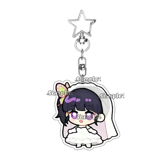 kawaii-tsuyuri-kanawo-kamado-nezuko-brid-var5-1789607224165-850 Kawaii Tsuyuri Kanawo Kamado Nezuko Bride Q Version Figure Acrylic Keychain Decor Cartoon Móc Treo Đeo Thoại, Standee, Móc Khoá In Theo Yêu Cầu, Chất Liệu Mica Dày 4mm, Kích Thước 5.5 Cm, Có In Test Mẫu