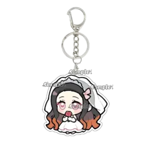 Kawaii Tsuyuri Kanawo Kamado Nezuko Bride Q Version Figure Acrylic Keychain Decor Cartoon Móc Treo Đeo Thoại, Standee, Móc Khoá In Theo Yêu Cầu, Chất Liệu Mica Dày 4mm, Kích Thước 5.5 Cm, Có In Test Mẫu Kawaii Tsuyuri Kanawo Kamado Nezuko Bride Q Version Figure Acrylic Keychain Decor Cartoon Móc Treo Đeo Thoại, Standee, Móc Khoá In Theo Yêu Cầu, Chất Liệu Mica Dày 4mm, Kích Thước 5.5 Cm, Có In Test Mẫu