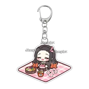 Kawaii Tsuyuri Kanawo Kamado Nezuko Tanjiro Picnic Series Anime Acrylic Keychain Cartoon Móc Treo Đeo Thoại, Standee, Móc Khoá In Theo Yêu Cầu, Chất Liệu Mica Dày 4mm, Kích Thước 5.5 Cm, Có In Test Mẫu Kawaii Tsuyuri Kanawo Kamado Nezuko Tanjiro Picnic Series Anime Acrylic Keychain Cartoon Móc Treo Đeo Thoại, Standee, Móc Khoá In Theo Yêu Cầu, Chất Liệu Mica Dày 4mm, Kích Thước 5.5 Cm, Có In Test Mẫu