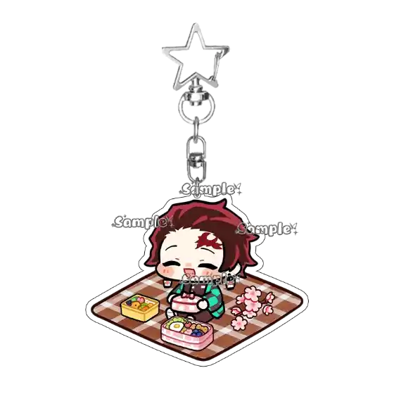 kawaii-tsuyuri-kanawo-kamado-nezuko-tanj-var4-1789608128248-940 Kawaii Tsuyuri Kanawo Kamado Nezuko Tanjiro Picnic Series Anime Acrylic Keychain Cartoon Móc Treo Đeo Thoại, Standee, Móc Khoá In Theo Yêu Cầu, Chất Liệu Mica Dày 4mm, Kích Thước 5.5 Cm, Có In Test Mẫu