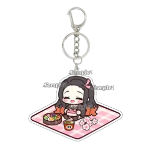 Kawaii Tsuyuri Kanawo Kamado Nezuko Tanjiro Picnic Series Anime Acrylic Keychain Cartoon Móc Treo Đeo Thoại, Standee, Móc Khoá In Theo Yêu Cầu, Chất Liệu Mica Dày 4mm, Kích Thước 5.5 Cm, Có In Test Mẫu Kawaii Tsuyuri Kanawo Kamado Nezuko Tanjiro Picnic Series Anime Acrylic Keychain Cartoon Móc Treo Đeo Thoại, Standee, Móc Khoá In Theo Yêu Cầu, Chất Liệu Mica Dày 4mm, Kích Thước 5.5 Cm, Có In Test Mẫu