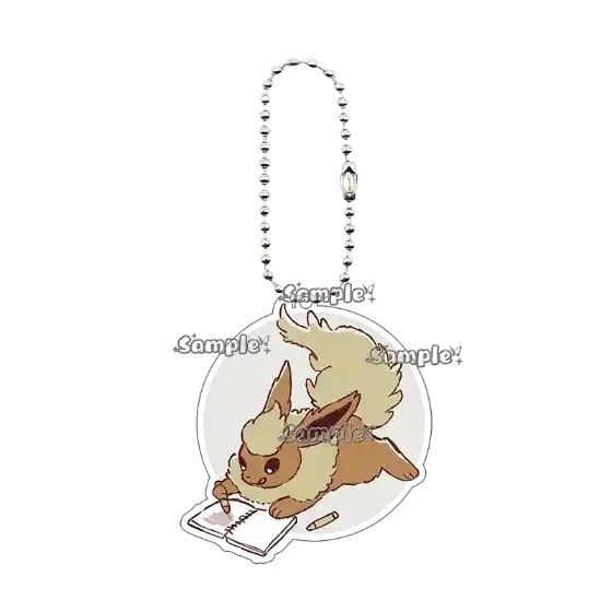 Kawaii Vaporeon Flareon Acrylic Car Keychain Cartoon Umbreon Eevee Espeon Anime Students Móc Treo Đeo Thoại, Standee, Móc Khoá In Theo Yêu Cầu, Chất Liệu Mica Dày 4mm, Kích Thước 5.5 Cm, Có In Test Mẫu