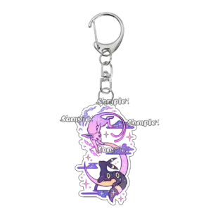 Kawaii Vaporeon Flareon Espeon Umbreon Anime Acrylic Keychain Diy Bag Accessories Cartoon Móc Treo Đeo Thoại, Standee, Móc Khoá In Theo Yêu Cầu, Chất Liệu Mica Dày 4mm, Kích Thước 5.5 Cm, Có In Test Mẫu