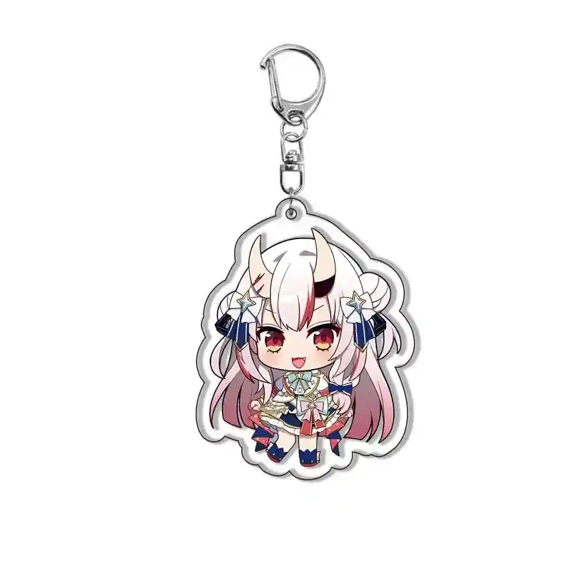 Kawaii Virtual Youtuber Vtuber Acrylic Keychain Cartoon Cute Anime Hololive Production Bag Móc Treo Đeo Thoại, Standee, Móc Khoá In Theo Yêu Cầu, Chất Liệu Mica Dày 4mm, Kích Thước 5.5 Cm, Có In Test Mẫu