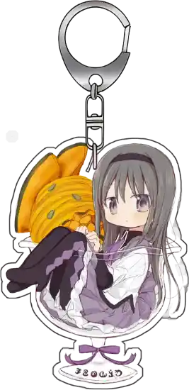 Keychain Acrylic For Puella Magi Madoka Magica Madoka Kaname Homura Akemi Gift Cuteq Móc Treo Đeo Thoại, Standee, Móc Khoá In Theo Yêu Cầu, Chất Liệu Mica Dày 4mm, Kích Thước 5.5 Cm, Có In Test Mẫu