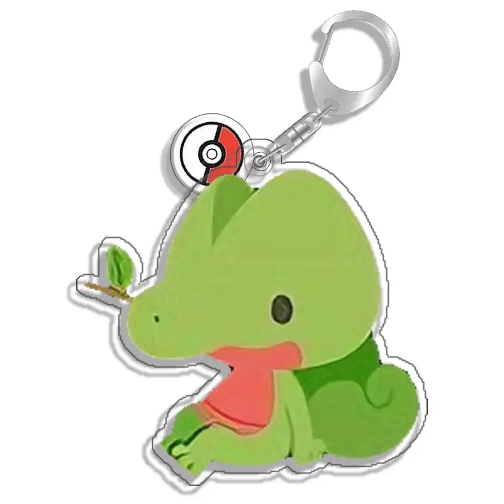 Keychain Bag For Pokemon Charmander Sprigatito Litten Acrylic Anime Game Collectable Fans Móc Treo Đeo Thoại, Standee, Móc Khoá In Theo Yêu Cầu, Chất Liệu Mica Dày 4mm, Kích Thước 5.5 Cm, Có In Test Mẫu