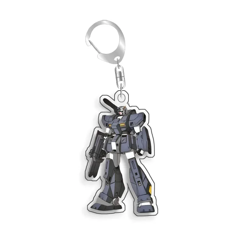 Keychain For Gundam Rgm79 Gm Msv Mobile Tank Backpack Pendant Anime Game Fans Gift Recycled Móc Treo Đeo Thoại, Standee, Móc Khoá In Theo Yêu Cầu, Chất Liệu Mica Dày 4mm, Kích Thước 5.5 Cm, Có In Test Mẫu