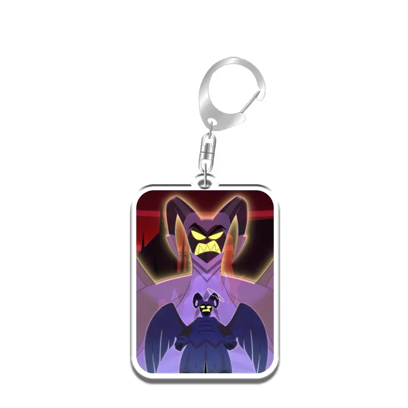 Keychain For Hazbin Hotel Alastor Vaggie Husk Niffty Anime Game Fans Gifts Recycled Acrylic Móc Treo Đeo Thoại, Standee, Móc Khoá In Theo Yêu Cầu, Chất Liệu Mica Dày 4mm, Kích Thước 5.5 Cm, Có In Test Mẫu