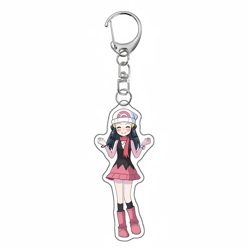 Keychain For Pokemon Dawn Serena Hilda May Selene Rosa Anime Game Fan Gift Recycled Acrylic Móc Treo Đeo Thoại, Standee, Móc Khoá In Theo Yêu Cầu, Chất Liệu Mica Dày 4mm, Kích Thước 5.5 Cm, Có In Test Mẫu