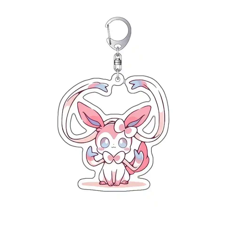 Keychain For Pokemon Drifloon Mimikyu Charmander Jolteonanime Game Fans Gifts Recycled Móc Treo Đeo Thoại, Standee, Móc Khoá In Theo Yêu Cầu, Chất Liệu Mica Dày 4mm, Kích Thước 5.5 Cm, Có In Test Mẫu