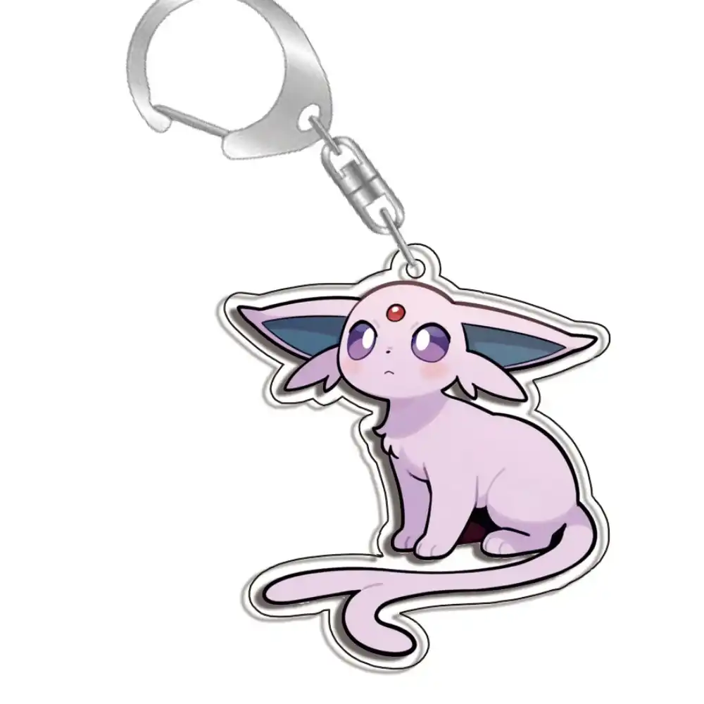 Keychain For Pokemon Gengar Charizard Bulbasaur Bag Charms Acrylic Anime Game Collectable Móc Treo Đeo Thoại, Standee, Móc Khoá In Theo Yêu Cầu, Chất Liệu Mica Dày 4mm, Kích Thước 5.5 Cm, Có In Test Mẫu
