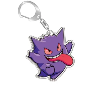 Keychain For Pokemon Gengar Charizard Bulbasaur Bag Charms Acrylic Anime Game Collectable Móc Treo Đeo Thoại, Standee, Móc Khoá In Theo Yêu Cầu, Chất Liệu Mica Dày 4mm, Kích Thước 5.5 Cm, Có In Test Mẫu
