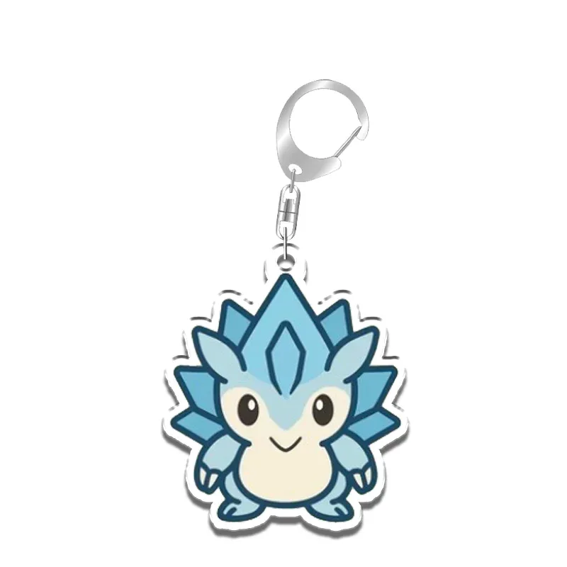 Keychain For Pokemon Marowak Clefairy Rayquaza Krabby Anime Game Fans Gift Recycled Acrylic Móc Treo Đeo Thoại, Standee, Móc Khoá In Theo Yêu Cầu, Chất Liệu Mica Dày 4mm, Kích Thước 5.5 Cm, Có In Test Mẫu