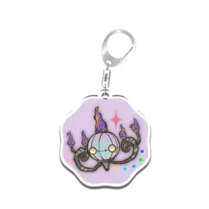 Keychain For Pokemon Slowpoke Vaporeon Diancie Chandelure Anime Game Fans Gift Recycled Móc Treo Đeo Thoại, Standee, Móc Khoá In Theo Yêu Cầu, Chất Liệu Mica Dày 4mm, Kích Thước 5.5 Cm, Có In Test Mẫu