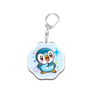 Keychain For Pokemon Slowpoke Vaporeon Diancie Chandelure Anime Game Fans Gift Recycled Móc Treo Đeo Thoại, Standee, Móc Khoá In Theo Yêu Cầu, Chất Liệu Mica Dày 4mm, Kích Thước 5.5 Cm, Có In Test Mẫu