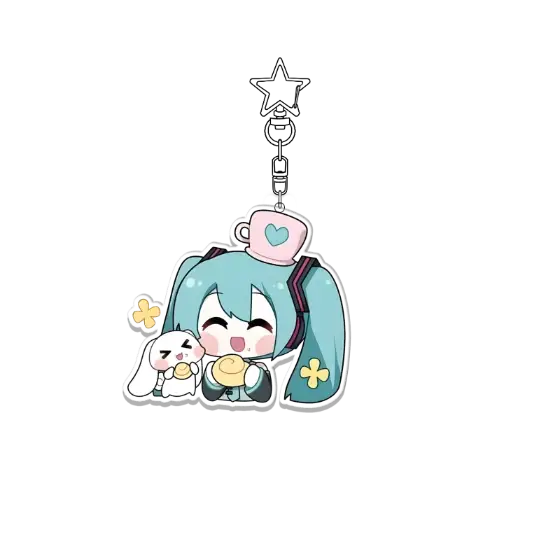 keychain-hatsune-miku-acrylic-expression-var8-1789546604166-425 Keychain Hatsune Miku Acrylic Expression Exquisite Kawaii Keyring Girl Bag Pendant Decoration Móc Treo Đeo Thoại, Standee, Móc Khoá In Theo Yêu Cầu, Chất Liệu Mica Dày 4mm, Kích Thước 5.5 Cm, Có In Test Mẫu