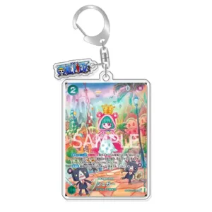 Keychain Op Optcg Card Gyro Jewelry Bonney Kaku Backpack Pendant Anime Game Fans Gift Móc Treo Đeo Thoại, Standee, Móc Khoá In Theo Yêu Cầu, Chất Liệu Mica Dày 4mm, Kích Thước 5.5 Cm, Có In Test Mẫu