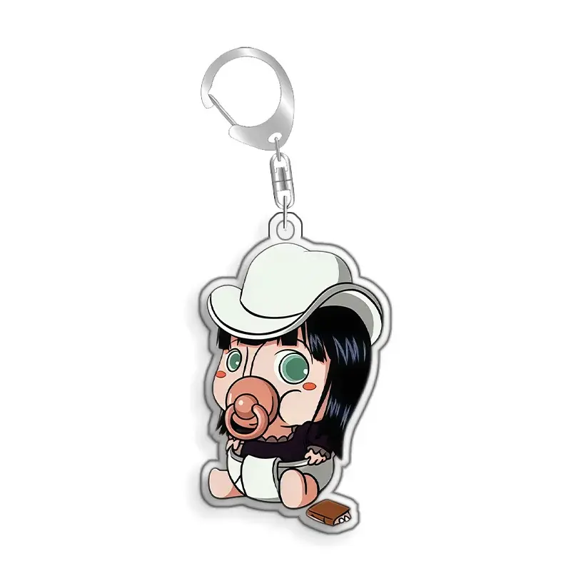 Keychain Op Optcg Card Monkey D Luffy Lucy Sabo Backpack Pendant Anime Game Fans Gift Móc Treo Đeo Thoại, Standee, Móc Khoá In Theo Yêu Cầu, Chất Liệu Mica Dày 4mm, Kích Thước 5.5 Cm, Có In Test Mẫu