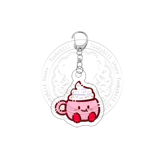 Kirby Acrylic Keychain Kawaii Girl Anime Cartoon Acg Pendant Exquisite Bag Decoration Móc Treo Đeo Thoại, Standee, Móc Khoá In Theo Yêu Cầu, Chất Liệu Mica Dày 4mm, Kích Thước 5.5 Cm, Có In Test Mẫu