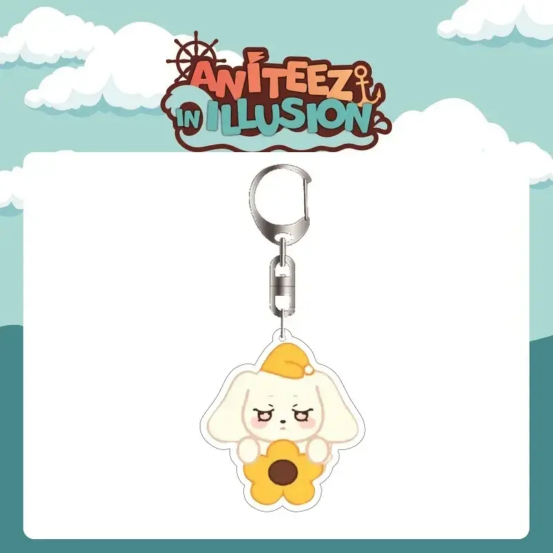 Korean Boy Band Album The World Ep.fin : Will Keychain Cartoon Kawaii Cartoon Hongjoong Móc Treo Đeo Thoại, Standee, Móc Khoá In Theo Yêu Cầu, Chất Liệu Mica Dày 4mm, Kích Thước 5.5 Cm, Có In Test Mẫu