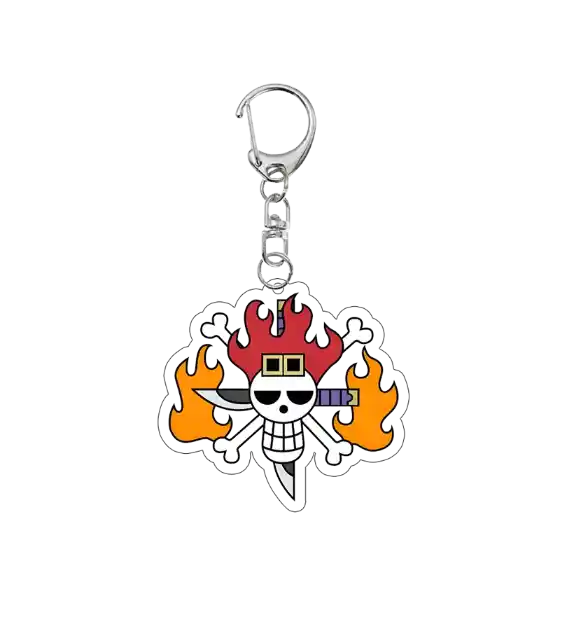 Luffy Logo Acrylic Keychain Bag Decor Zoro Urouge Acg Pendant Perona Nico Robin Student Móc Treo Đeo Thoại, Standee, Móc Khoá In Theo Yêu Cầu, Chất Liệu Mica Dày 4mm, Kích Thước 5.5 Cm, Có In Test Mẫu