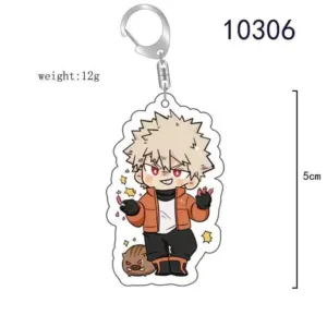 Mha My Hero Academia Acrylic Keychain Jewelry Friends Key Chain Related Products Creativity Móc Treo Đeo Thoại, Standee, Móc Khoá In Theo Yêu Cầu, Chất Liệu Mica Dày 4mm, Kích Thước 5.5 Cm, Có In Test Mẫu