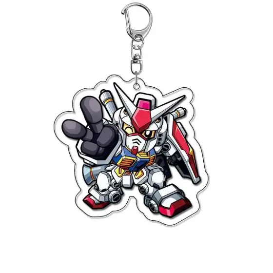 Mobile Suit Gundam The Witch From Mercury Acrylic Fun Keychain Products Key Chain Bag Charms Móc Treo Đeo Thoại, Standee, Móc Khoá In Theo Yêu Cầu, Chất Liệu Mica Dày 4mm, Kích Thước 5.5 Cm, Có In Test Mẫu