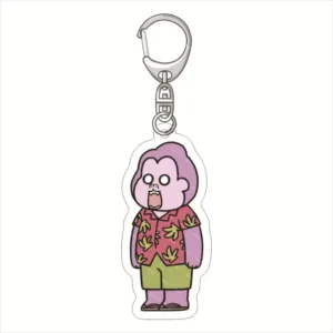 Modern Mistranslation Acrylic Keychain Lovely Baby Bag Charms Pendant Friends Gift Fans Fun Móc Treo Đeo Thoại, Standee, Móc Khoá In Theo Yêu Cầu, Chất Liệu Mica Dày 4mm, Kích Thước 5.5 Cm, Có In Test Mẫu