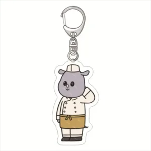 Modern Mistranslation Acrylic Keychain Lovely Baby Bag Charms Pendant Friends Gift Fans Fun Móc Treo Đeo Thoại, Standee, Móc Khoá In Theo Yêu Cầu, Chất Liệu Mica Dày 4mm, Kích Thước 5.5 Cm, Có In Test Mẫu