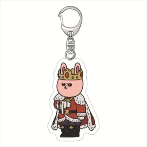 Modern Mistranslation Acrylic Keychain Lovely Baby Bag Charms Pendant Friends Gift Fans Fun Móc Treo Đeo Thoại, Standee, Móc Khoá In Theo Yêu Cầu, Chất Liệu Mica Dày 4mm, Kích Thước 5.5 Cm, Có In Test Mẫu