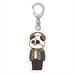 Modern Mistranslation Acrylic Keychain Lovely Baby Bag Charms Pendant Friends Gift Fans Fun Móc Treo Đeo Thoại, Standee, Móc Khoá In Theo Yêu Cầu, Chất Liệu Mica Dày 4mm, Kích Thước 5.5 Cm, Có In Test Mẫu