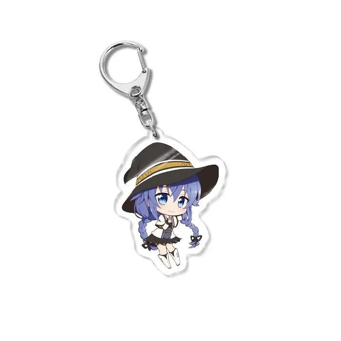 Mushoku Tensei Jobless Reincarnation Acrylic Keychain Lovely Bag Charm Pendant Gift Fun Key Móc Treo Đeo Thoại, Standee, Móc Khoá In Theo Yêu Cầu, Chất Liệu Mica Dày 4mm, Kích Thước 5.5 Cm, Có In Test Mẫu