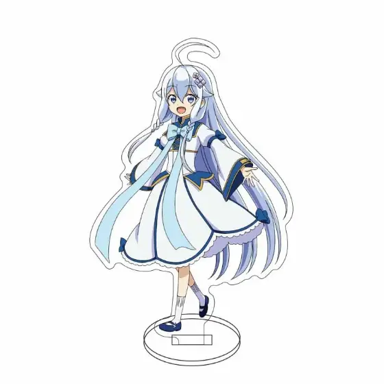 My Dad Is A Hero My Mom Is A Elf And I'm A Reincarnated Being Acrylic Keychain Charms Pendant Móc Treo Đeo Thoại, Standee, Móc Khoá In Theo Yêu Cầu, Chất Liệu Mica Dày 4mm, Kích Thước 5.5 Cm, Có In Test Mẫu