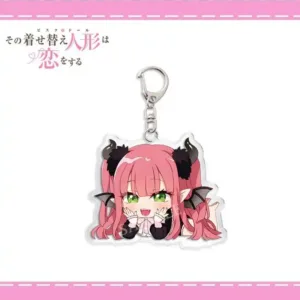 My Dress Up Darling Anime Acrylic Keychain Bag Charms Pendant Gift Key Chain Souvenir Móc Treo Đeo Thoại, Standee, Móc Khoá In Theo Yêu Cầu, Chất Liệu Mica Dày 4mm, Kích Thước 5.5 Cm, Có In Test Mẫu