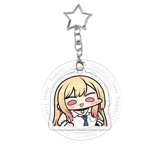 My Dress-up Darling Acrylic Keychain Cos Props Chibi Cute Anime Charms Marin Kitagawa Keyring Móc Treo Đeo Thoại, Standee, Móc Khoá In Theo Yêu Cầu, Chất Liệu Mica Dày 4mm, Kích Thước 5.5 Cm, Có In Test Mẫu